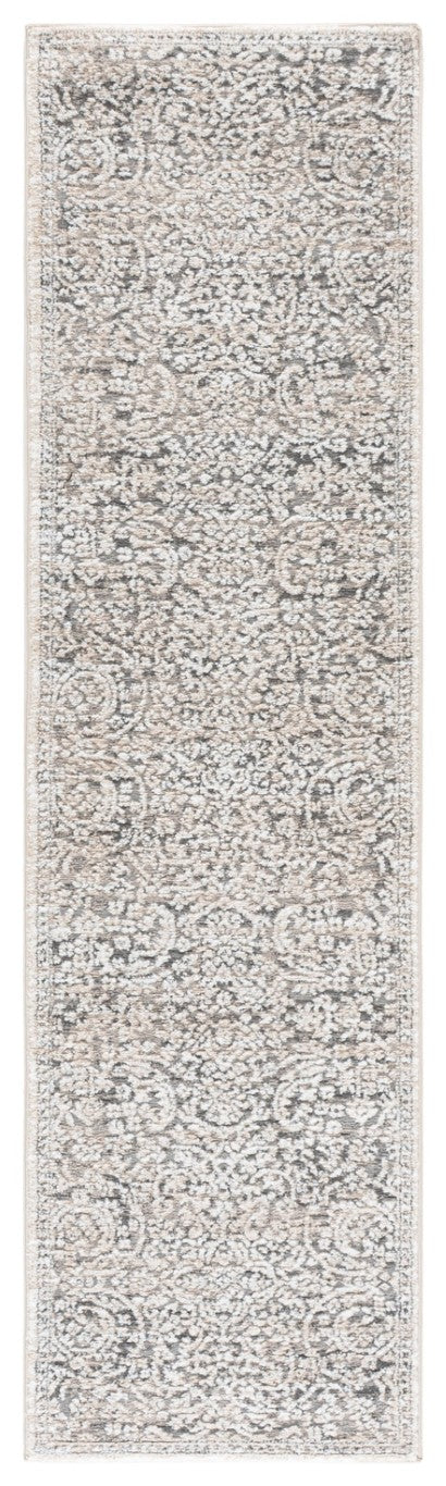 Safavieh Lunara Power-Loomed Traditional Runner Rug in Neutral Polyester Jute Blend for Hallways 2'-2" x 8'-0" LUA328F-28