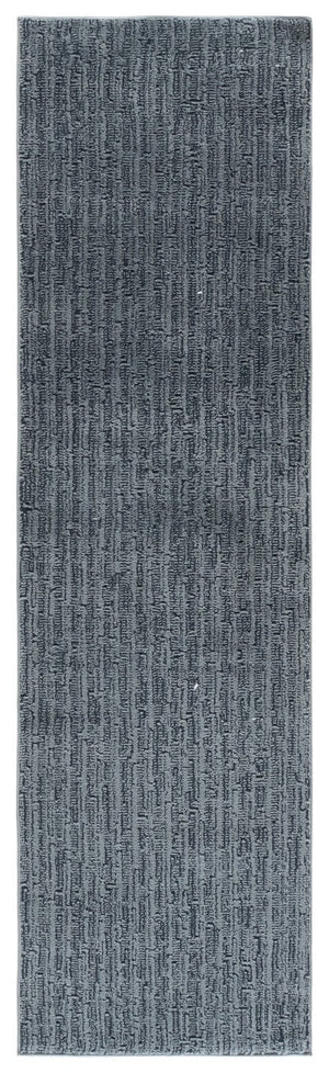 Safavieh Lunara Solid Blue Power Loomed Runner Rug for Hallways Entryways and Narrow Spaces 2'-2" x 8'-0" LUA330M-28