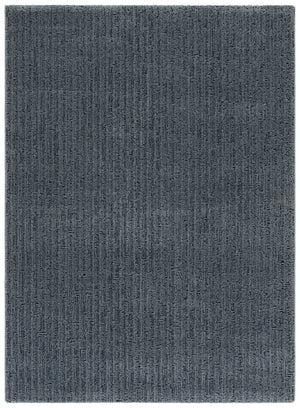 Safavieh Lunara Solid Blue Power Loomed Runner Rug for Hallways Entryways and Narrow Spaces 5'-3" x 7'-6" LUA330M-5