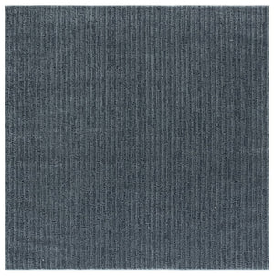Safavieh Lunara Solid Blue Power Loomed Runner Rug for Hallways Entryways and Narrow Spaces 6'-7" x 6'-7" - Square LUA330M-7SQ