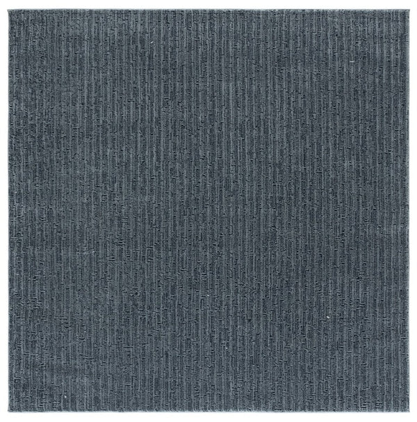 Safavieh Lunara Solid Blue Power Loomed Runner Rug for Hallways Entryways and Narrow Spaces 6'-7" x 6'-7" - Square LUA330M-7SQ