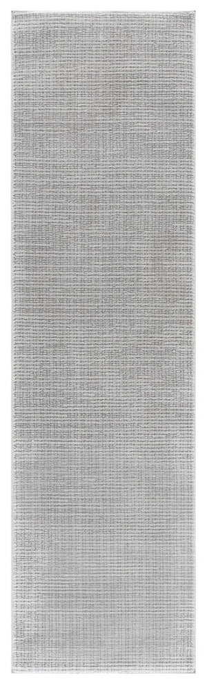 Safavieh Lunara Two-Tone Grey Runner Rug Low Pile Polyester Jute Blend for Modern Hallways 2'-2" x 8'-0" LUA332F-28