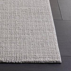 Safavieh Lunara Two-Tone Grey Runner Rug Low Pile Polyester Jute Blend for Modern Hallways 4'-0" x 6'-0" LUA332F-4