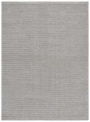 Safavieh Lunara Two-Tone Grey Runner Rug Low Pile Polyester Jute Blend for Modern Hallways 5'-3" x 7'-6" LUA332F-5
