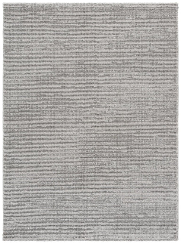 Safavieh Lunara Two-Tone Grey Runner Rug Low Pile Polyester Jute Blend for Modern Hallways 5'-3" x 7'-6" LUA332F-5