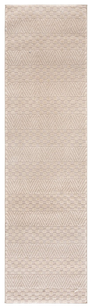 Safavieh Lunara Power Loomed Solid Neutral Runner Rug for Hallways and Minimalist Interiors Beige 2'-2" x 8'-0" LUA334B-28