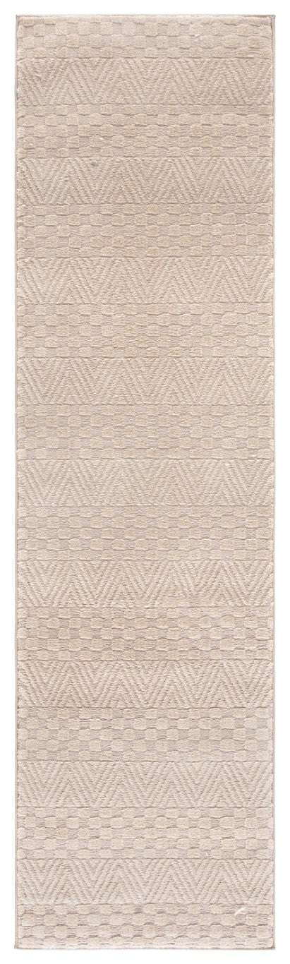 Safavieh Lunara Power Loomed Solid Neutral Runner Rug for Hallways and Minimalist Interiors Beige 2'-2" x 8'-0" LUA334B-28