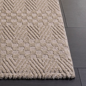 Safavieh Lunara Power Loomed Solid Neutral Runner Rug for Hallways and Minimalist Interiors Beige 2'-2" x 8'-0" LUA334B-28
