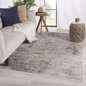Jaipur Living Jaipur Living Lavigne Distressed Filigree Viscose Acrylic Rug Glam Formal Bedroom RUG148408