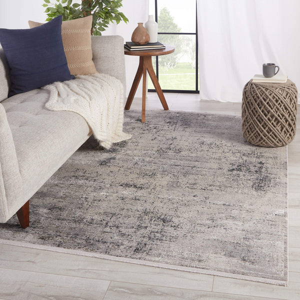 Jaipur Living Jaipur Living Lavigne Distressed Filigree Viscose Acrylic Rug Glam Formal Bedroom RUG148408