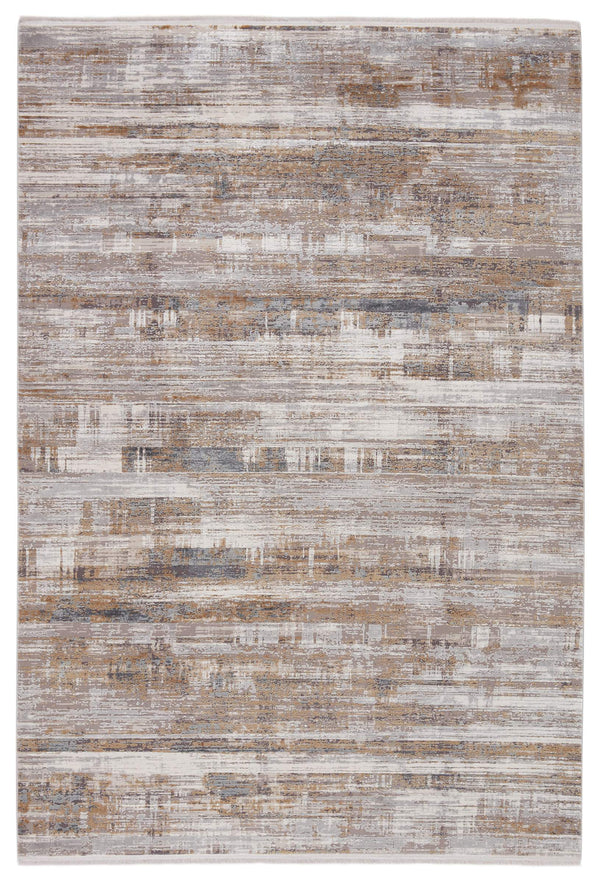 Jaipur Living Jaipur Living Denman Abstract Viscose Acrylic Rug Silk Sheen High-low Pile Glam Decor 6'X9' RUG148810
