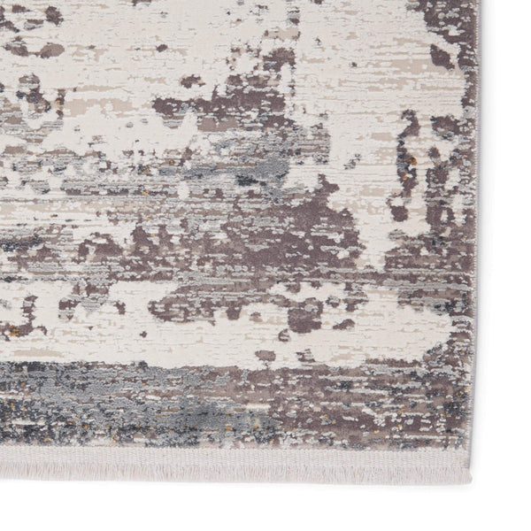 Jaipur Living Jaipur Living Rialto Abstract Viscose Acrylic Rug with Carved High-low Pile Texture Gray 5'X8' RUG149798