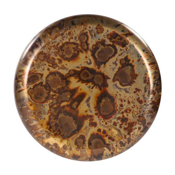 Union Home Hanson Side Table - Stylish Textured Accent For Living Room Or Cozy Nook, Versatile Home Decor Piece Reactive Finish Stainless Steel Lvr00825