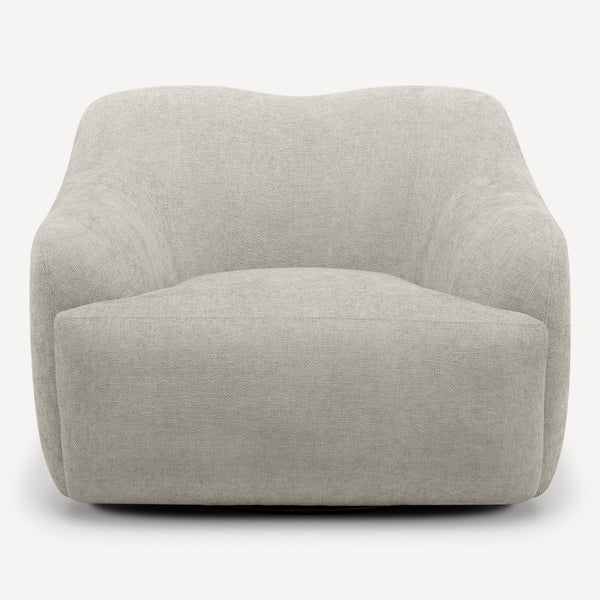 Union Home Orla Swivel Chair - Modern Comfort Meets Elegance In High-performance Fabric For Stylish Living Spaces  Linen (Performance Fabric ) Lvr00859