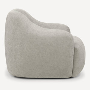 Union Home Orla Swivel Chair - Modern Comfort Meets Elegance In High-performance Fabric For Stylish Living Spaces  Linen (Performance Fabric ) Lvr00859