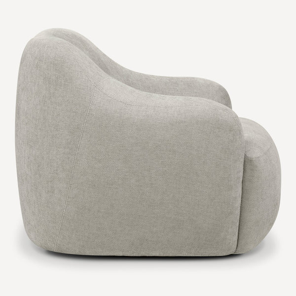 Union Home Orla Swivel Chair - Modern Comfort Meets Elegance In High-performance Fabric For Stylish Living Spaces  Linen (Performance Fabric ) Lvr00859