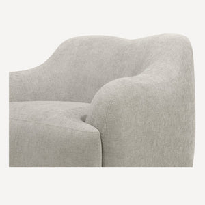 Union Home Orla Swivel Chair - Modern Comfort Meets Elegance In High-performance Fabric For Stylish Living Spaces  Linen (Performance Fabric ) Lvr00859