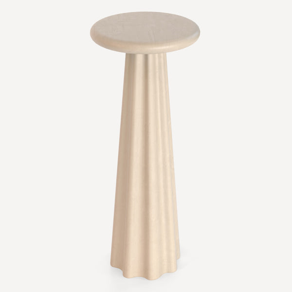 Union Home Bella Pedestal - Stylish Reinforced Concrete Stand For Drinks And Art, Perfect For Indoor Or Outdoor Use  Concrete Lvr00905