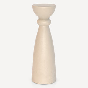Union Home Torino Pedestal - Stylishly Sculptural Concrete Stand For Drinks Or Art, Indoor/Outdoor Elegance  Concrete Lvr00907