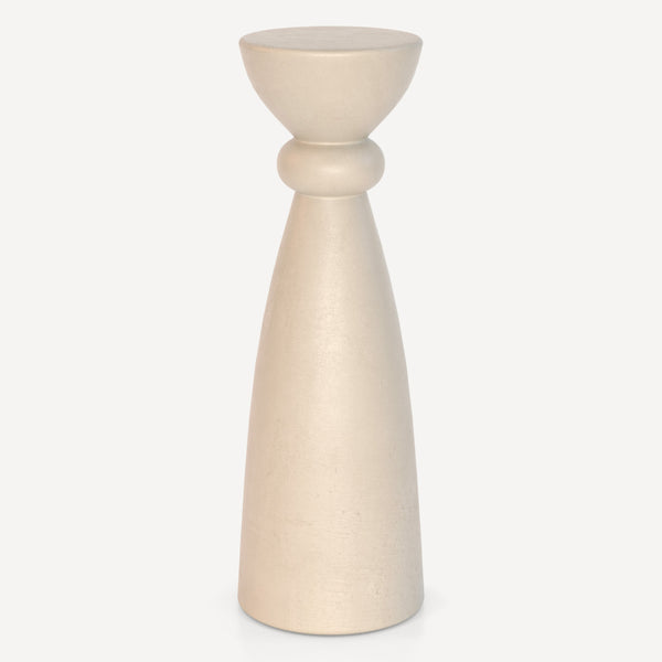 Union Home Torino Pedestal - Stylishly Sculptural Concrete Stand For Drinks Or Art, Indoor/Outdoor Elegance  Concrete Lvr00907