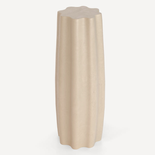 Union Home Clara Pedestal - Elegant Concrete Stand For Drinks Or Décor, Perfect For Indoor And Outdoor Use  Concrete Lvr00909