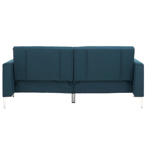 Safavieh Soho Modern Tufted Foldable Sofa Bed - Stylish Space-Saving Design For Versatile Living Solutions Navy LVS2000C