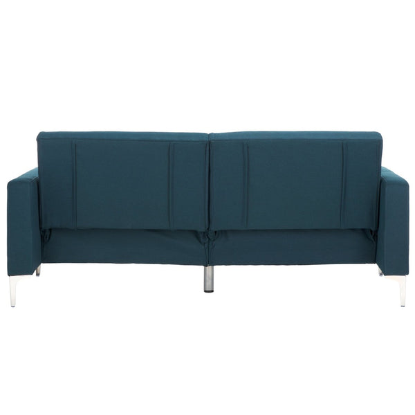 Safavieh Soho Modern Tufted Foldable Sofa Bed - Stylish Space-Saving Design For Versatile Living Solutions Navy LVS2000C