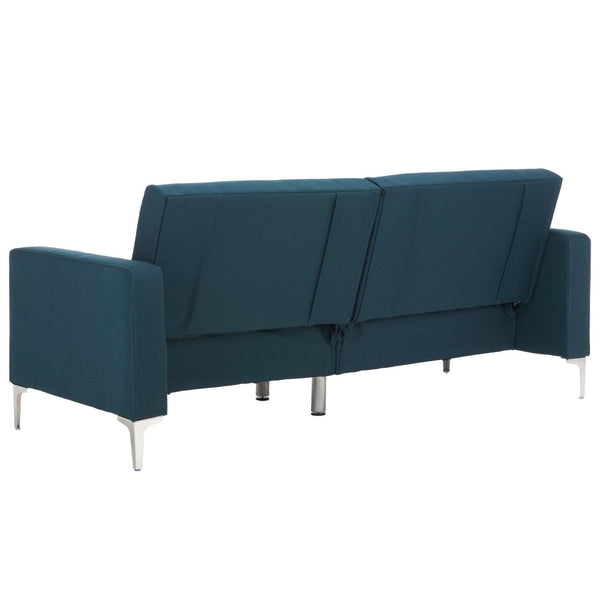 Safavieh Soho Modern Tufted Foldable Sofa Bed - Stylish Space-Saving Design For Versatile Living Solutions Navy LVS2000C