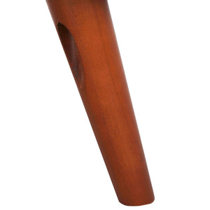 Safavieh Bushwick Versatile Foldable Futon Bed With Mid-Century Charm For Stylish Living Spaces And Guests Navy / Brown LVS2006C