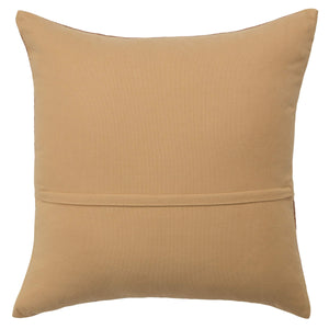 Jaipur Living Jaipur Living Lexington Cotton Woven Stripe Pillow with Hand Embroidered Stitch Detail Terracotta Down PLW103457