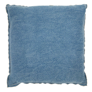 Jaipur Living Jaipur Living Warrenton Cotton Euro Sham with Hand Embroidered Flanged Border Blue PLC102311