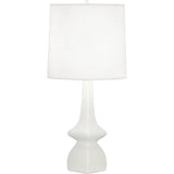 Robert Abbey Lily Jasmine Table Lamp LILY GLAZED CERAMIC Oyster Linen Shade