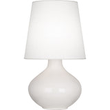 Robert Abbey Lily June Table Lamp Lily Glazed Ceramic Oyster Linen Shade