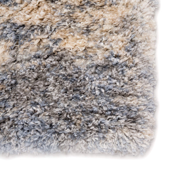 Jaipur Living Jaipur Living Cantata Plush Shag Rug Abstract Polypropylene Accent for Modern Interiors 2'6" x 8' RUG143197