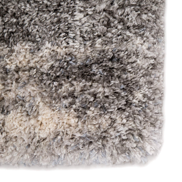 Jaipur Living Jaipur Living Lyra Plush Shag Runner Rug Abstract Polypropylene Hallway Accent 2'6"X8' RUG143203