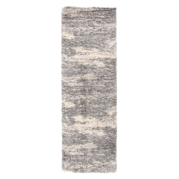Jaipur Living Jaipur Living Lyra Plush Shag Runner Rug Abstract Polypropylene Hallway Accent 2'6"X8' RUG143203