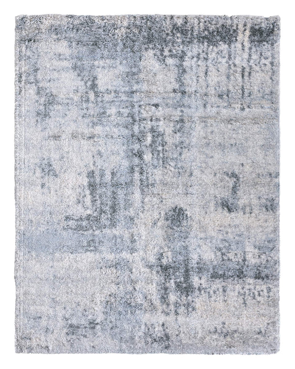 Jaipur Living Jaipur Living Serenade Abstract Shag Rug Plush Polypropylene Pile for Modern Spaces 7'6"X9'6" RUG143217