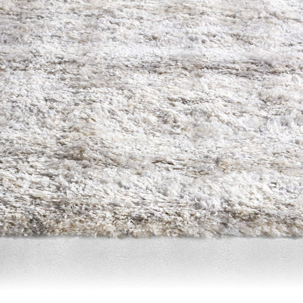 Jaipur Living Jaipur Living Staves Plush Shag Runner Rug Soft Striped Polypropylene Hallway Accent 2'6"X8' RUG147666