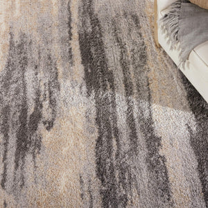 Jaipur Living Jaipur Living Triton Plush Shag Runner Rug Geode Pattern for Bedroom or Hallway 10'2"X14'1" RUG154965