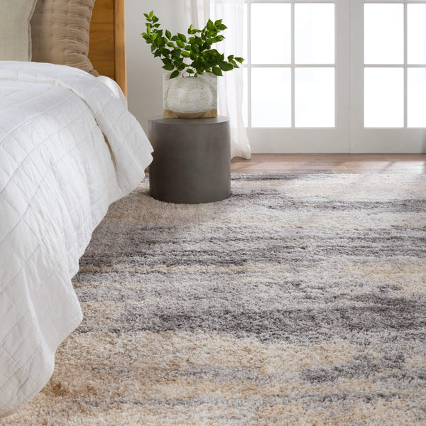 Jaipur Living Jaipur Living Triton Plush Shag Runner Rug Geode Pattern for Bedroom or Hallway 10'2"X14'1" RUG154965