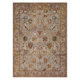 Karastan Rugs Soiree Dolce Machine Woven Triexta Traditional Area Rug Oyster 9' 6" x 12' 11"