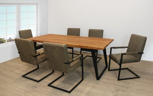 Moti Lloyd Arm Chair in Leather 94011058