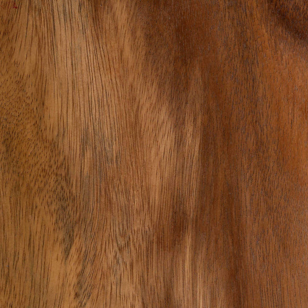 Bali & Pari Larissa Solid Suar Wood Dining Chair Handcrafted Sculptural Organic
