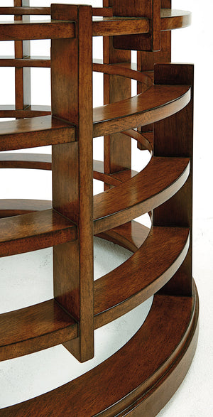 Lexington Tommy Bahama Home Meridien Round Dining Table - Embrace Zen Elegance With Pan-asian Design For Modern Living Spaces Sebana  556-875c