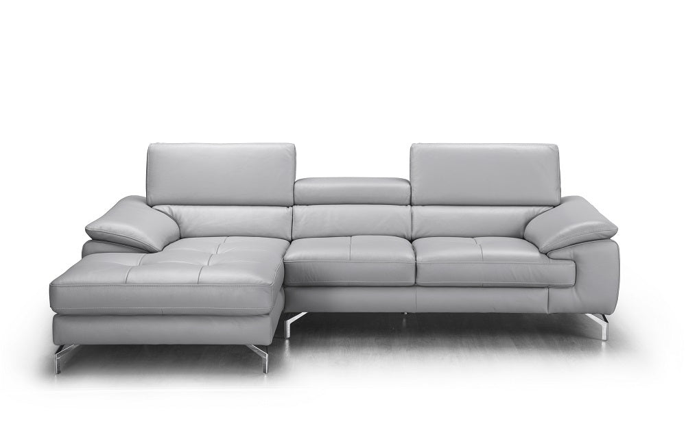 Liam Premium Leather Sectional with Left-Hand Chaise - Modern Comfort & Stylish Design for Any Room
