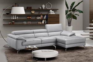 Liam Premium Leather Sectional Sofa with Left-Facing Chaise – Stylish Comfort & Modern Design