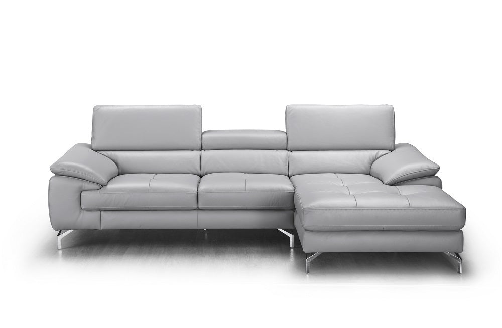 Liam Premium Leather Sectional Sofa with Left-Facing Chaise – Stylish Comfort & Modern Design