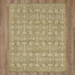 Karastan Rugs Artemisia By Bobby Berk Livingstone Hand Knotted Flatwoven Wool Area Rug Sage 9' x 12'