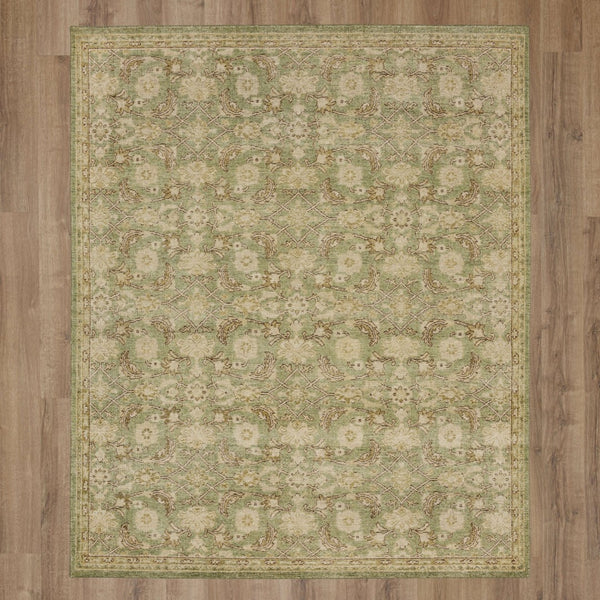 Karastan Rugs Artemisia By Bobby Berk Livingstone Hand Knotted Flatwoven Wool Area Rug Sage 9' x 12'