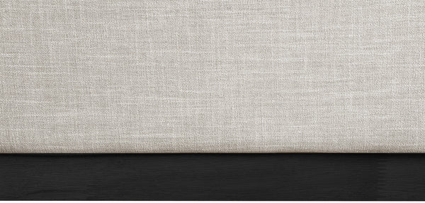 Logan Beige Linen Textured Fabric King Bed LoganBeige-K Meridian Furniture